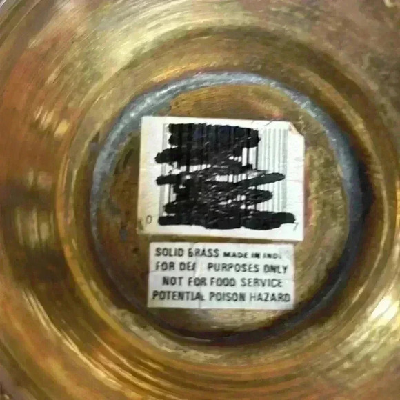 Vintage Tulip Bowl Scalloped Design W/Movable Handle '70's Grapes..Braided Rope - Picture 9 of 10